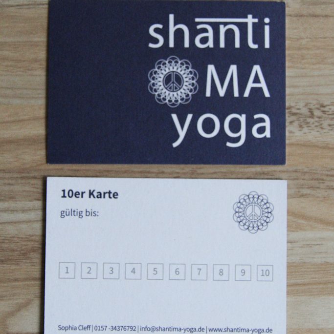shantiMA yoga: 10er Karte